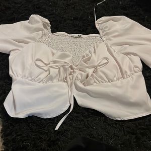 Cropped pirate shirt